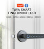 Tuya Smart Door bluetooth Lock Intelligent Anti-theft Door Lock Dynamic Password APP Fingerprint Key Unlock Home Lock