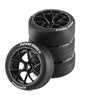 RC Rally Drift Tires On Road Racing Car Wheels Tyre for 1:10 Tamiya HSP HPI Kyosho TT01 TT02 XV01 XV02 PTG-2 Spare Parts