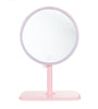 Portable Flexible USB Makeup Mirror LED Light Touch Dimmable Storage Base