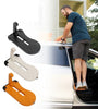 Foldable Car Roof Rack Step with Safety Hammer Car Door Step Latch Hook Universal Auxiliary Walking Car Foot Pedal Aluminium Alloy