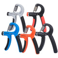 R-type Adjustable Hand Gripper Exercise 11-132 Lbs (5-60kg) Countable Spring Finger Gripper Muscle Trainer Rehabilitation Training Fitness Equipment