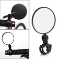 8cm Round Bicycle Rearview Mirror 360Rotatable Convex Motorcycle Rearview Mirror