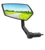 DRCKHROS RM-12E Bicycle Mirror Set Wide Range High-Definition Rear View Mirror Cycling Adjustable Bike Mirror for E-bike Scooter Motorcycle