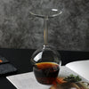 Boron Silicon Glass Transparent Wine Glass Creative Simple Inverted High Foot Cup Shape Wine Inverted Glass