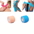 3.8mm*5cm Elastic Kinesiology Tape Breathable Pain Relief Sports Bandage Care First Aid Tape Muscle Injury Sports Tape for Outdoor Gym