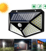 ARILUX 100 LED Solar Powered PIR Motion Sensor Wall Light Outdoor Garden Lamp 3 Modes