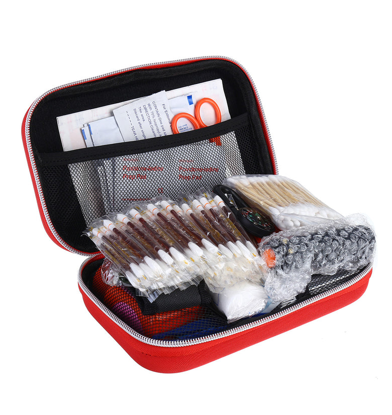250Pcs First Aid Survival Kit Emergency Bag Gear For Travel Camping Outdoor Home - SOS