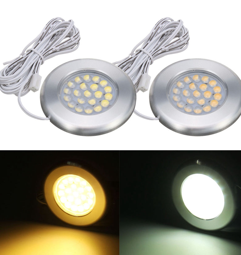 12V 21 LED Spot Light Ceiling Lamp for Caravan, Camper Van, Motorhome, and Boat - For Caravan Van Motorhome