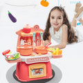 26 IN 1 Kitchen Playset Multifunctional Supermarket Table Toys for Children's Gifts
