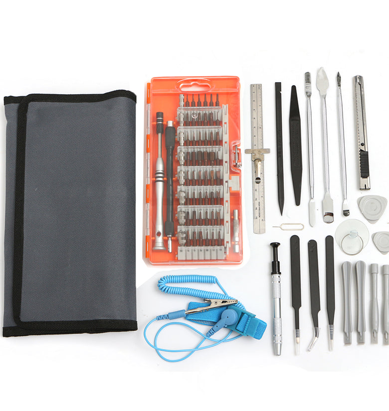 80 In 1 Screwdriver Repair Opening Tools Kit Pry for Pad Mobile Phone 3 Colors