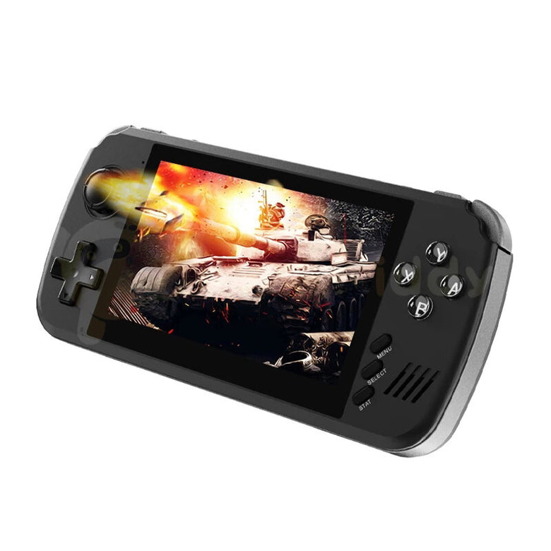 Powkiddy X39 32GB 3000+ Games Handheld Game Console 4.3 inch IPS HD Display FBA FC GB SFC MD PS Linux System Retro Video Game Player