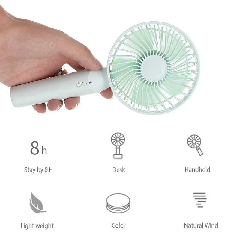 Portable Handheld Mini USB Desk Small Fan 3 Cooling Wind Speed Outdoor Travel