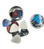 12PCS Electric Guitar Picks with Metal Storage Box - NAOMI for Accessories