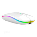 Multi-Mode BT3.0/5.2 2.4G Wireless Mouse Adjustable 800-1600DPI Rechargeable LED Light Silent Mice for Laptop PC