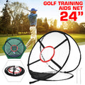 24'' Indoor Outdoor Golf Training Net Golf Practice Net Chipping Net Golf Aid - Garden
