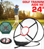 24'' Indoor Outdoor Golf Training Net Golf Practice Net Chipping Net Golf Aid - Garden