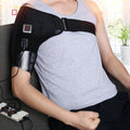 Electric Heated Shoulder Brace Support Belt Adjustable Shoulder Back Support Wrap Belt Band Winter Joint Care Pain Relief Bandage