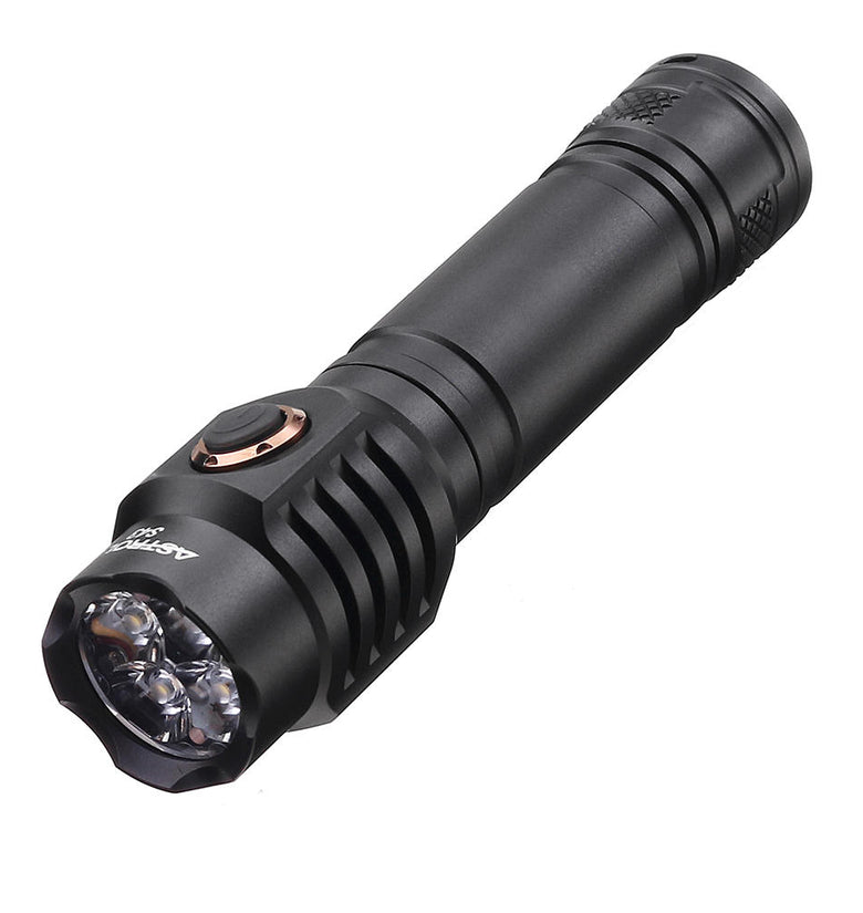 Astrolux S43 4x LH351D/4x XPL-HI New LED Strong Light 18350 18650 EDC Flashlight