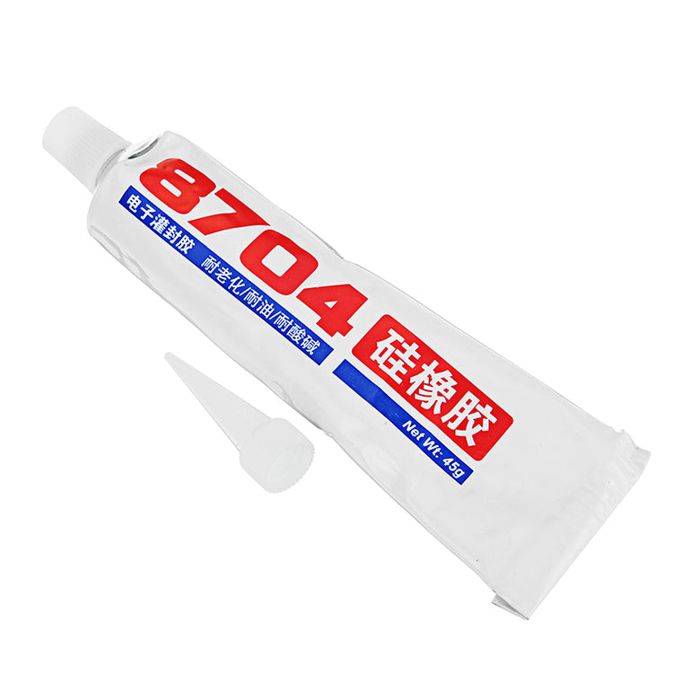 45g RTV Silicone Sealant Adhesive Aging Oil Acid Alkali Resistant for Electronic Components