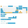 JSJT 137 Keys Ocean Trip PBT Keycap Set XDA Profile Five-sided Sublimation Custom Keycaps for Mechanical Keyboards
