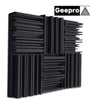 Geepro 6Pcs Foam Panels Sound Absorption Broadband Studio Treatment Acoustic Foam Wall Til