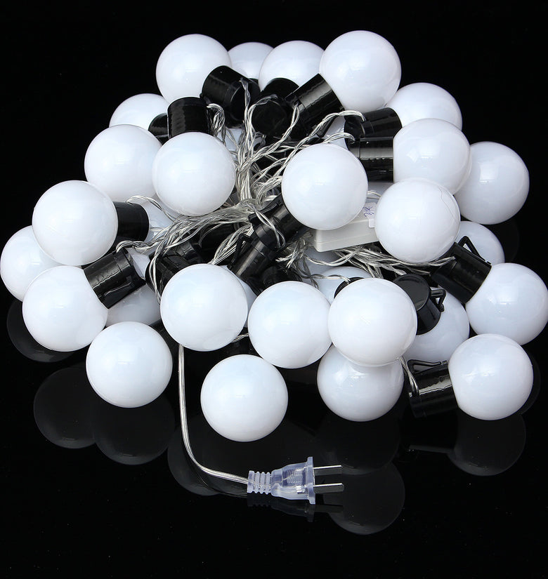 10m 38 Balls LED String Fairy Lights Party Xmas Wedding Holiday Lamp 110V US Plug
