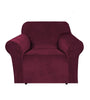 1 Seater Elastic Armchair Cover Sofa Cover Chair Seat Protector Stretch Couch Slipcover Home Office Furniture Accessories Decorations