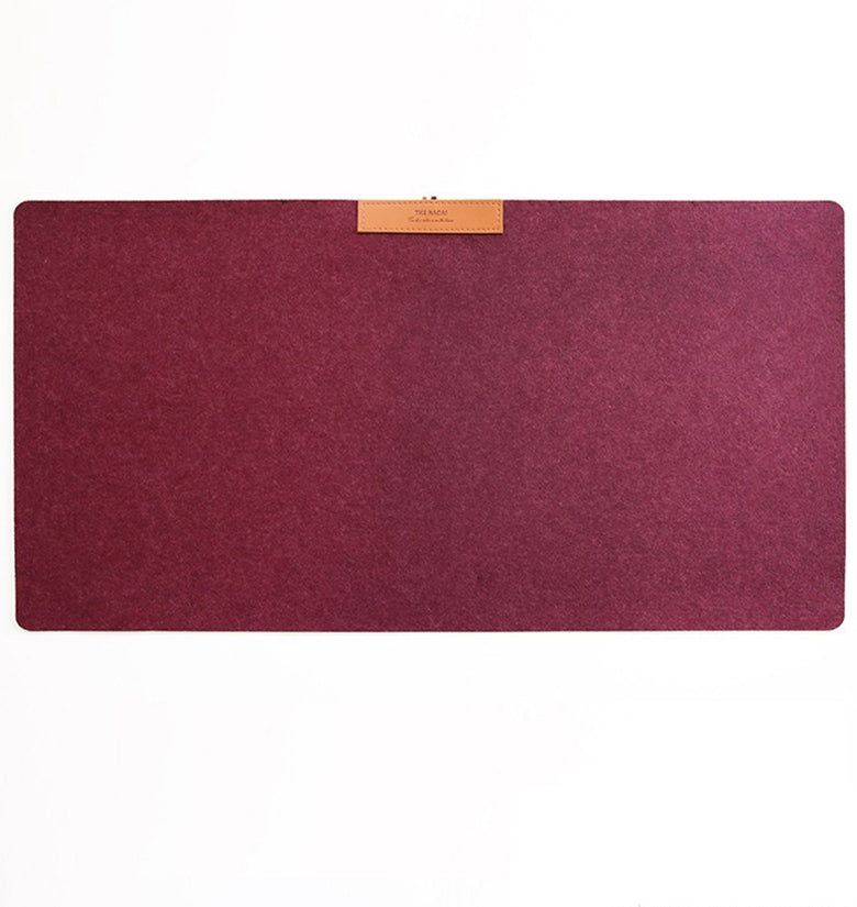 Soft Wearable Multifunctional Table Mat PVC Waterproof Candy Color Mouse Pad Office School Supplies