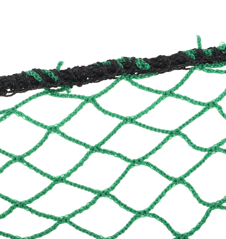 3x3 Golf Training Practice Net with 4 Sides and Rope Border - 3x3m Heavy Duty Impact Mesh Netting