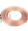 Universal 25Ft Copper Nickel Brake Line Tubing Kit 3/16 OD with 15Pcs Nuts"