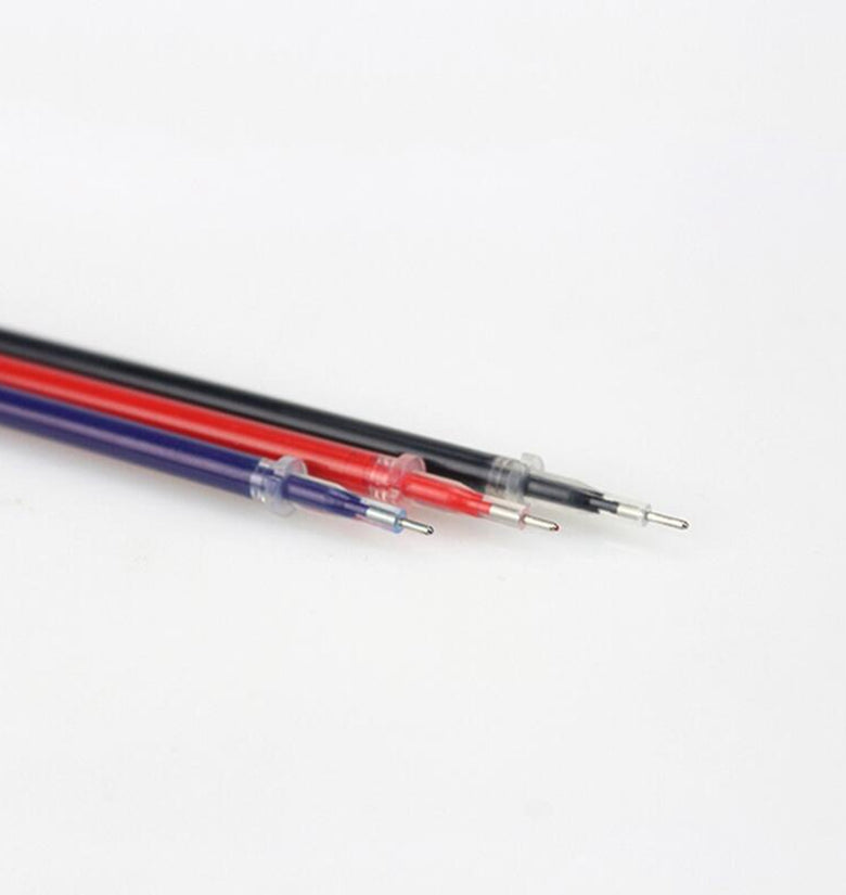 0.38mm 100pcs 1 Pack Gel Pen Refill Office Signature Rods Red Blue Black Ink Refill Office School Stationery Writing Supplies