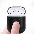 Bakeey Portable PU Leather Earphone Protective Case With Hook For Apple AirPods 1 2