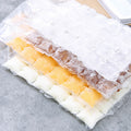 10Pcs Ice Cube Mold Disposable Self-Sealing Ice Cube Bags Transparent Faster Freezing Ice-making Mold Bag Kitchen Gadgets