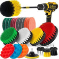 25PC/SET Electric Drill Brushes Brush Attachable for Cleaning Pool Tile Flooring Brick Ceramic Marble Grout Bathroom Car