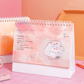 2020 Desk Calendar and Organizer - Cute Diary Creative Desktop Memo Coil