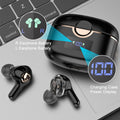Bakeey T22 TWS Led Wireless Headphones HiFi Stereo HD Earbuds bluetooth Earphone Touch Control Sports Headset with Mic