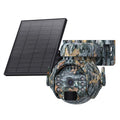 3MP 4G Solar Powered Cameras WIFI Wireless Outdoors 360 View Animal Monitoring Camouflage PTZ Security Camera
