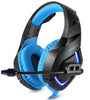 Onikuma K1-B Gaming Headset with Flexible Light Bass, Stereo Over Ear Headphones with Mic - ONIKUMA Headphone Bass Headphone