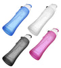 500ML Foldable Water Bottle Silicone BPA Free Kettle Drinking Bottle Outdoor Travel Running Hiking Cycling