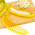 Banana Slicer Banana Cutter Chopper Fruit Salad Sundaes Chopper Kitchen Fruit Tool Salad Accessory