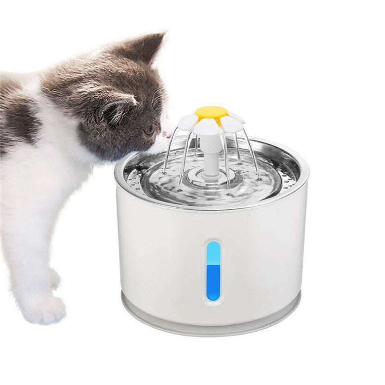 Cat Pet Water Fountain Dog Drinking Bowl Pet USB Automatic Water Dispenser Super Quiet Drinker Auto Feeder