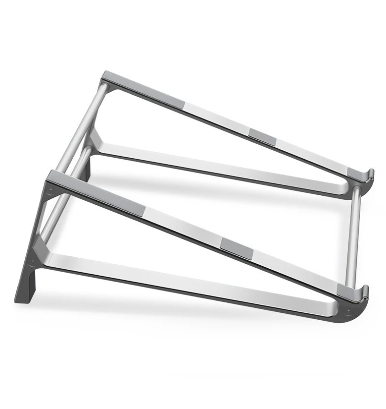 Aluminium Alloy 2 in 1 Vertical Stand Laptop Stand Tablet Holder Desk Mobile Phone Stand For 17 Laptop Macbook Pro Air