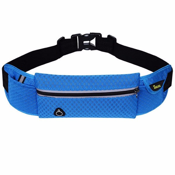 MAIYE Running Bag Sports Waist Bag Breathable Mesh Running Belt Pouch for Smartphone under 6 inch