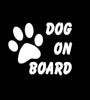 Dog On Board Car Stickers Auto Truck Vehicle Motorcycle Decal