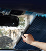 Universal Car Retractable Windshield Visor Car Sun Shades Cover Shutter Blinds Front Window SUV Protector