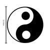 12.5cm Round Reflective Taichi Car Decal Auto Truck Vehicle Motorcycle
