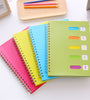 Heeton A5 Coil Notebook Colorful PVC Cover Iron Coil 120 Pages A5 Notebook Student Writing Sketching Notes Taking Book