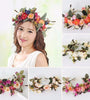 Garland Flower Crown Floral Women Hairband Headband Festival Party Decorations