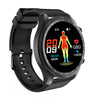 E430 1.39 inch HD Touch Screen Non-invasive Blood Sugar ECG Health Blood Pressure Temperature Measurement Sport Smart Watch