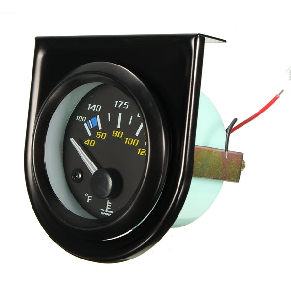 Water Temperature Gauge for Cars, 2 Inch, 12 Volt System, Universal - Car Inch System